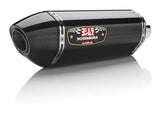 Yoshimura R-77 Race Stainless Works Finish Full Exhaust System w/Carbon Sleeve/Carbon End Cap for Yamaha FZ07/MT07 15-18