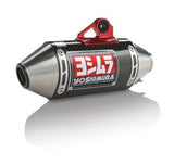 Yoshimura RS-2 Race Stainless Full Exhaust System w/Carbon Sleeve/Stainless End Cap for Kawasaki Z125 PRO 17-21