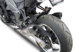 Yoshimura R-77 Street Stainless Dual Slip-On Mufflers w/Carbon Sleeve/Carbon End Cap for Kawasaki Z1000 10-16