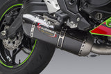 Yoshimura Alpha Race Stainless Full Exhaust System w/Carbon Sleeve/Carbon End Cap for Kawasaki Ninja/Z 650 17-20