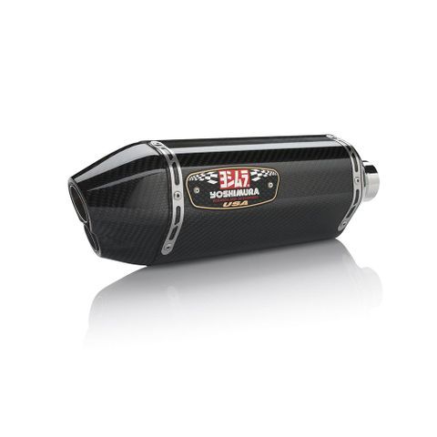 Yoshimura R-77 Street Titanium Slip-On Muffler w/Carbon Sleeve/Carbon End Cap for BMW S1000RR 10-11