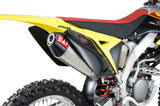 Yoshimura RS-4 Signature Stainless Slip-On Muffler w/Aluminum Sleeve/Carbon End Cap for Suzuki RM-Z250 10-18