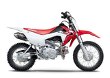 Yoshimura RS-2 Enduro Stainless Full Exhaust System w/Carbon Sleeve/Stainless End Cap for Honda CRF110F 13-18