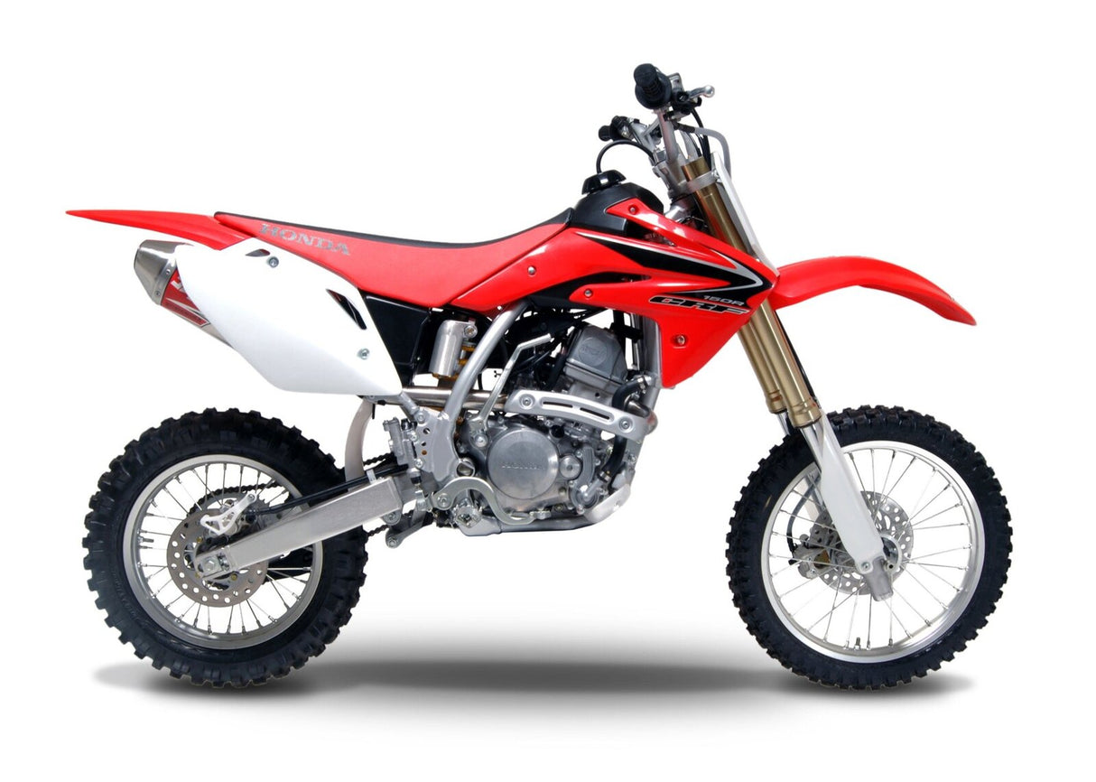 Yoshimura RS-2 Signature Stainless Full Exhaust System w/Aluminum Sleeve/Stainless End Cap for Honda CRF150R/RB 07-21