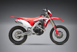 Yoshimura RS-4 Enduro Stainless Full Exhaust System w/Aluminum Sleeve/Carbon End Cap for Honda CRF450X 19-20