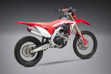 Yoshimura RS-4 Enduro Stainless Full Exhaust System w/Aluminum Sleeve/Carbon End Cap for Honda CRF450X 19-20