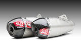 Yoshimura RS-9T Signature Stainless Slip-On Muffler w/Stainless Sleeve/Carbon End Cap for Honda CRF450R/RX 19-20