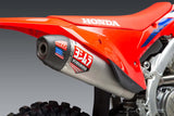 Yoshimura RS-12 Signature Titanium Full Exhaust System w/Titanium Sleeve/Carbon End Cap for Honda CRF450R 2021