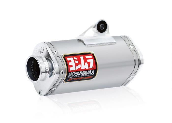 Yoshimura TRS Enduro Stainless Full Exhaust System w/Aluminum Sleeve/Aluminum End Cap for Honda CRF100F/80F 04-13/XR100R 01-03