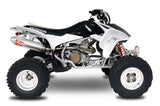 Yoshimura RS-2 Signature Stainless Full Exhaust System w/Aluminum Sleeve/Stainless End Cap for Honda TRX450R/ER 06-14