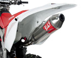 Yoshimura RS-2 Signature Stainless Slip-On Muffler w/Aluminum Sleeve/Stainless End Cap for Honda CRF250X 04-17/CRF250R 04-05