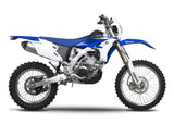 Yoshimura RS-4 Enduro Stainless Full Exhaust System w/Aluminum Sleeve/Carbon End Cap for Yamaha WR450F 12-15