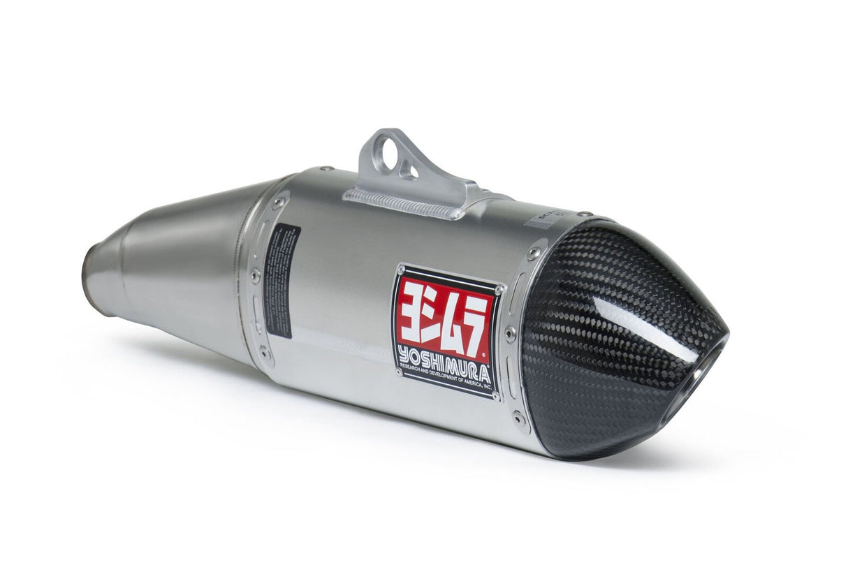 Yoshimura RS-4 Enduro Stainless Full Exhaust System w/Aluminum Sleeve/Carbon End Cap for Yamaha WR450F 12-15