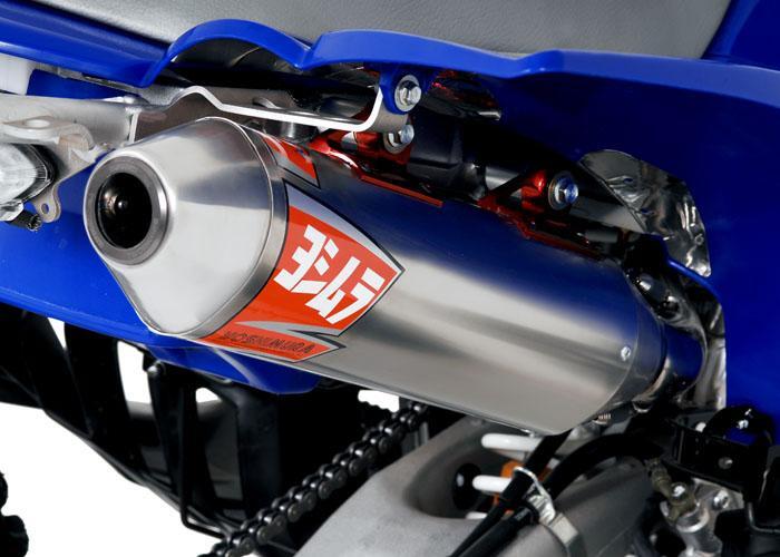 Yoshimura RS-2 Signature Stainless Full Exhaust System w/Aluminum Sleeve/Stainless End Cap for Yamaha YFZ450 04-09