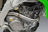 Yoshimura RS-12 Street Stainless Slip-On Muffler w/Aluminum Sleeve/Stainless End Cap for Kawasaki KX250F/KX250X 21-22