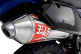 Yoshimura RS-2 Race Stainless Slip-On Muffler w/Stainless Sleeve/Stainless End Cap for Kawasaki KLR650 03-18