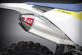 Yoshimura RS-4 Signature Stainless Full Exhaust System w/Aluminum Sleeve/Carbon End Cap for KTM/Husqvarna 250/350 15-18