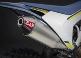 Yoshimura RS-4 Signature Stainless Full Exhaust System w/Aluminum Sleeve/Carbon End Cap for KTM/Husqvarna 250/350 15-18