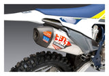 Yoshimura RS-12 Signature Stainless Full Exhaust System w/Aluminum Sleeve/Carbon End Cap for KTM/Husqvarna 250/350 19-21