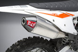 Yoshimura RS-4 Signature Stainless Slip-On Muffler w/Stainless Sleeve/Carbon End Cap for KTM/Husqvarna 250/350 19-20