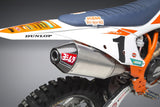 Yoshimura RS-4 Signature Stainless Slip-On Muffler w/Aluminum Sleeve/Carbon End Cap for KTM 450SX-F/HusqvarnaFC450 18-20