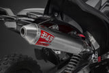 Yoshimura RS-2 Signature Stainless Full Exhaust System w/Aluminum Sleeve/Stainless End Cap for Yamaha Raptor 700/R/SE 15-20