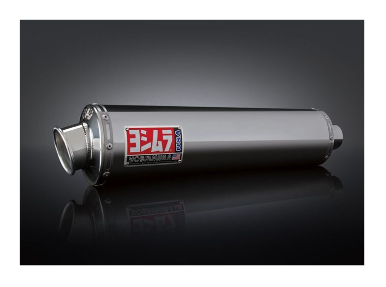 Yoshimura RS-3 Street Stainless Slip-On Muffler w/Stainless Sleeve/Aluminum End Cap for Honda CBR600F4 99-00