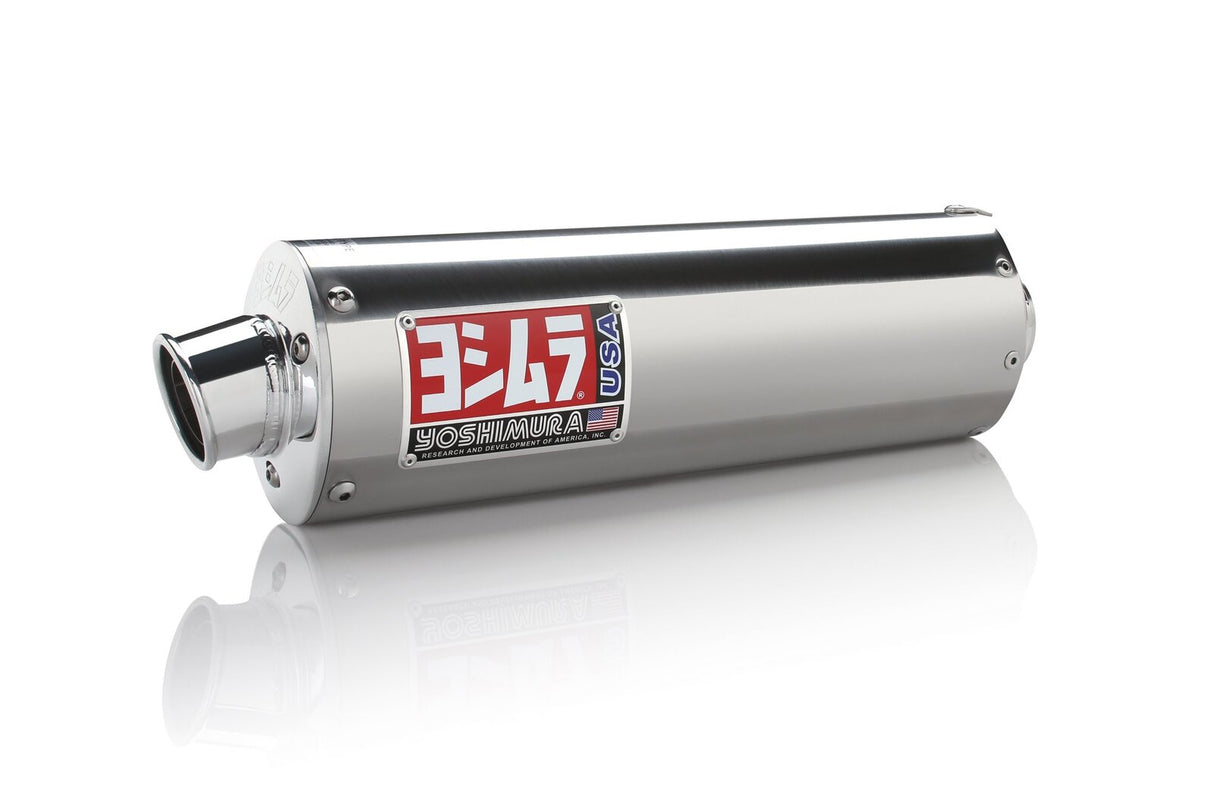 Yoshimura RS-3 Enduro Stainless Full Exhaust System w/Stainless Sleeve/Aluminum End Cap for Kawasaki KLX400 2003