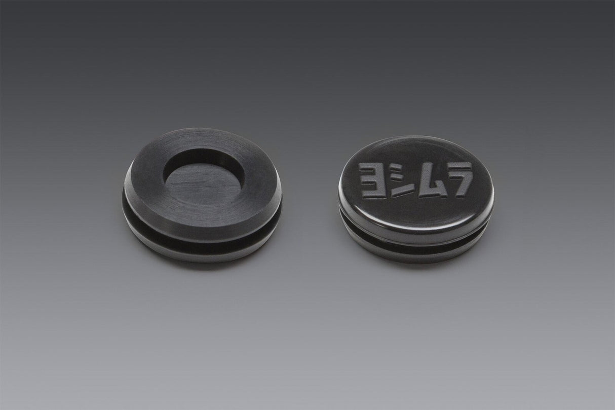 Yoshimura YO-GRMT-RS9 Rubber Grommet w/Logo to Cover End Cap Insert Hole for RS-9 Mufflers Only