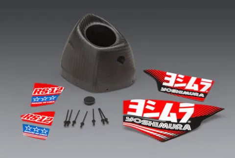 Yoshimura YO-YM1-CFR-K-1 End Cap Kit for RS-12 Mufflers