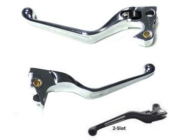 Zodiac Z053542 Lever Set Chrome for Sportster 14-22