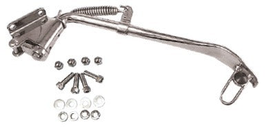 Zodiac Z055060 1 Shortened Kickstand Kit Chrome for Evolution Softail 89-99 Models