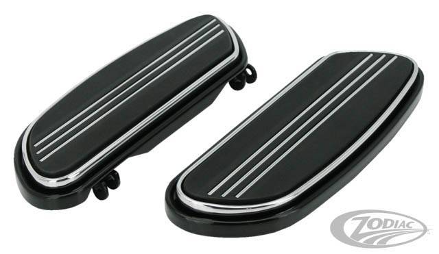 Zodiac Z057198 Swept Streamliner Driver Floorboards Black