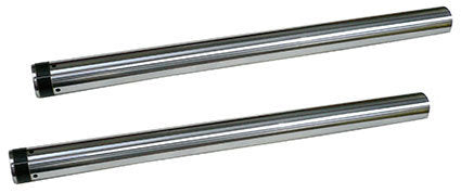 Zodiac Z094621 49mm Standard 25.50" Fork Tubes Chrome for FXDF 12-Up