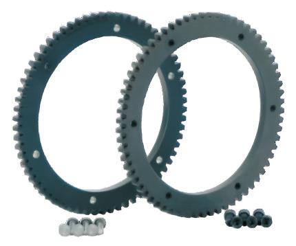 Zodiac Z148130 Replacement Starter Ring Gears Bolt-on Style for Big Twin 94-97 (102 Teeth)