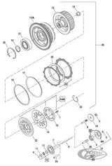 Zodiac Z148152 Clutch Assembly for Big Twin 07-10