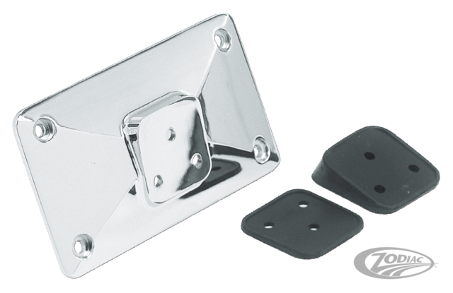 Zodiac Z160185 Pyramid Style Licence Plate Mount
