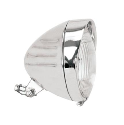 Zodiac Z160565 Springer Grooved 5 3/4" Headlight w/Diamond Cut