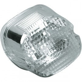 Zodiac Z160620 Laydown Tail Light w/Clear Lens for H-D 99-Early 03 Models (excludes FLSTF Softail Springers)