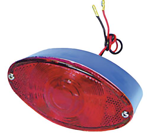 Zodiac Z160667 Cat Eye Tail Light ABS Full E-Approval