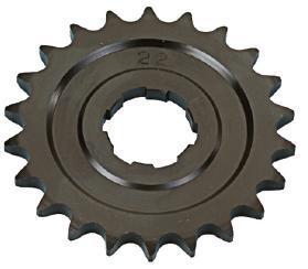 Zodiac Z191257 24T Transmission Sprocket for Big Twin 36-79 Models