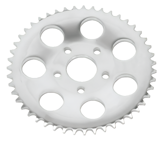 Zodiac Z201448 48T Rear Sprocket Chrome Plated for FXR 82-85 w/Chain Rear Drive (12mm Off-Set)(excludes FXRT/FXRP)