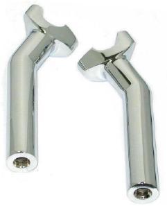 Zodiac Z241603 Custom 6.5" Pullback Risers Chrome