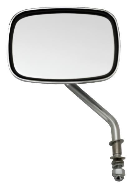 Zodiac Z270160 One Piece Die Cast Right Side Mirror for all H-D 65-17 Models