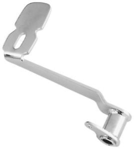 Zodiac Z291215 Rear Brake Pedal Chrome for FXST/FXSTB/FXSTD/FXSTDSE/FXSTS 00-06