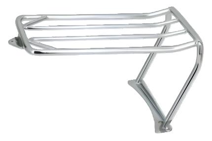 Zodiac Z301022 Rear Luggage Rack Chrome for Dyna Wide Glide 06-17