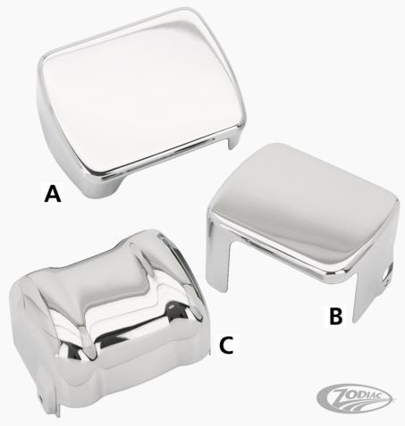 Zodiac Z301208 Coil Cover Chrome for Softail 84-99 Models