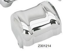 Zodiac Z301214 Coil Cover Chrome for Softail 07-17 (excludes Rocker/Rocker C/Blackline/Breakout)