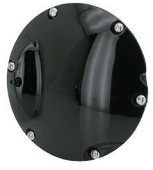 Zodiac Z301496 Derby Cover Black for Sportster 04-22