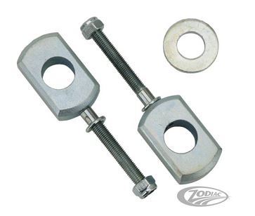 Zodiac Z339100 Rear Axle Adjuster Kit for FXST 84-85/FX 1985/FXR 84-94/Sportster 86-96